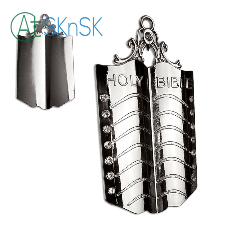 Masonic Chaplain Silver Jewel Pendant the Holy Bible mysite
