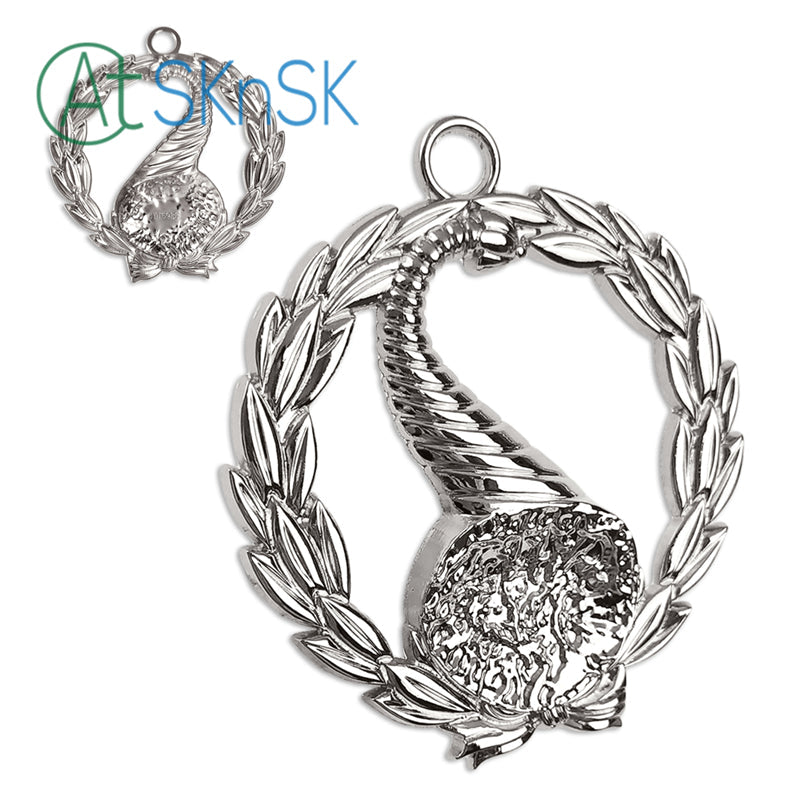 Masonic Senior Stewards Sliver Jewel Pendant the Left Harvest Basket mysite