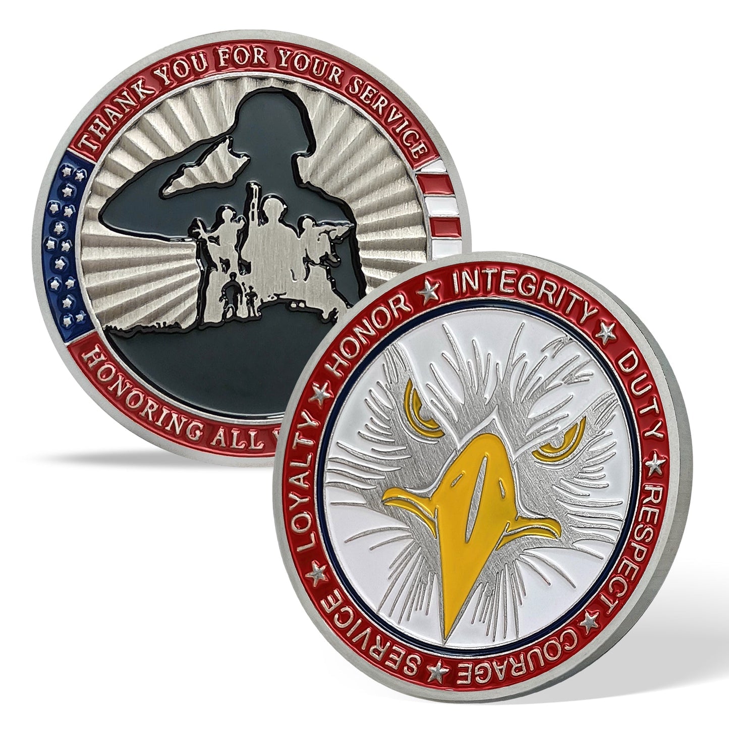 Military Challenge Coin Retirement Gift mysite