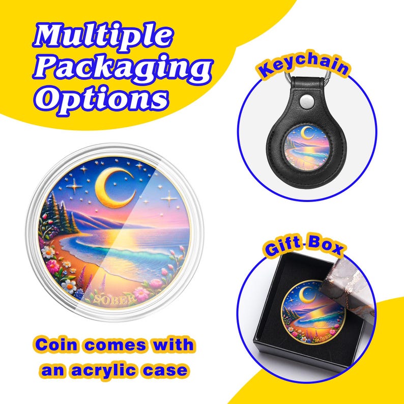 Tranquil Moon Beach Sobriety Coin mysite
