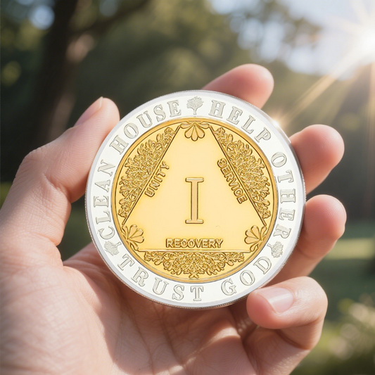 Recovery Golden Hope Sobriety Coin mysite