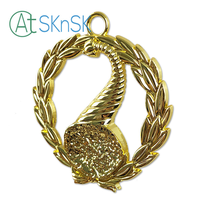 Masonic Junior Stewards Gold Jewel Pendant the Right Harvest Basket mysite