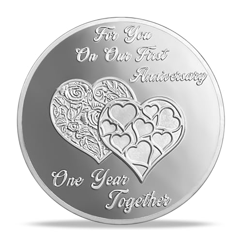 Double Heart Anniversary Coin mysite