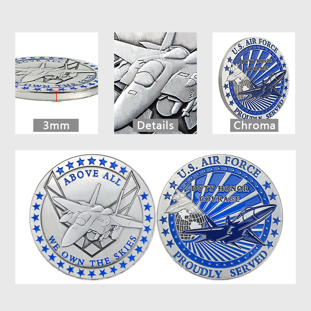 Us Air Force Earth Challenge Coin mysite