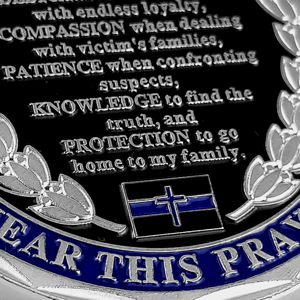 5 Pcs Guardian Angel Police Challenge Coin Gift Set mysite