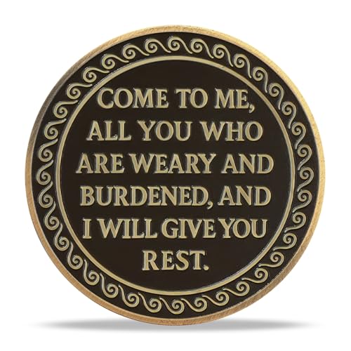 Water Jar Inspirational Bible Verse Religious Coin mysite