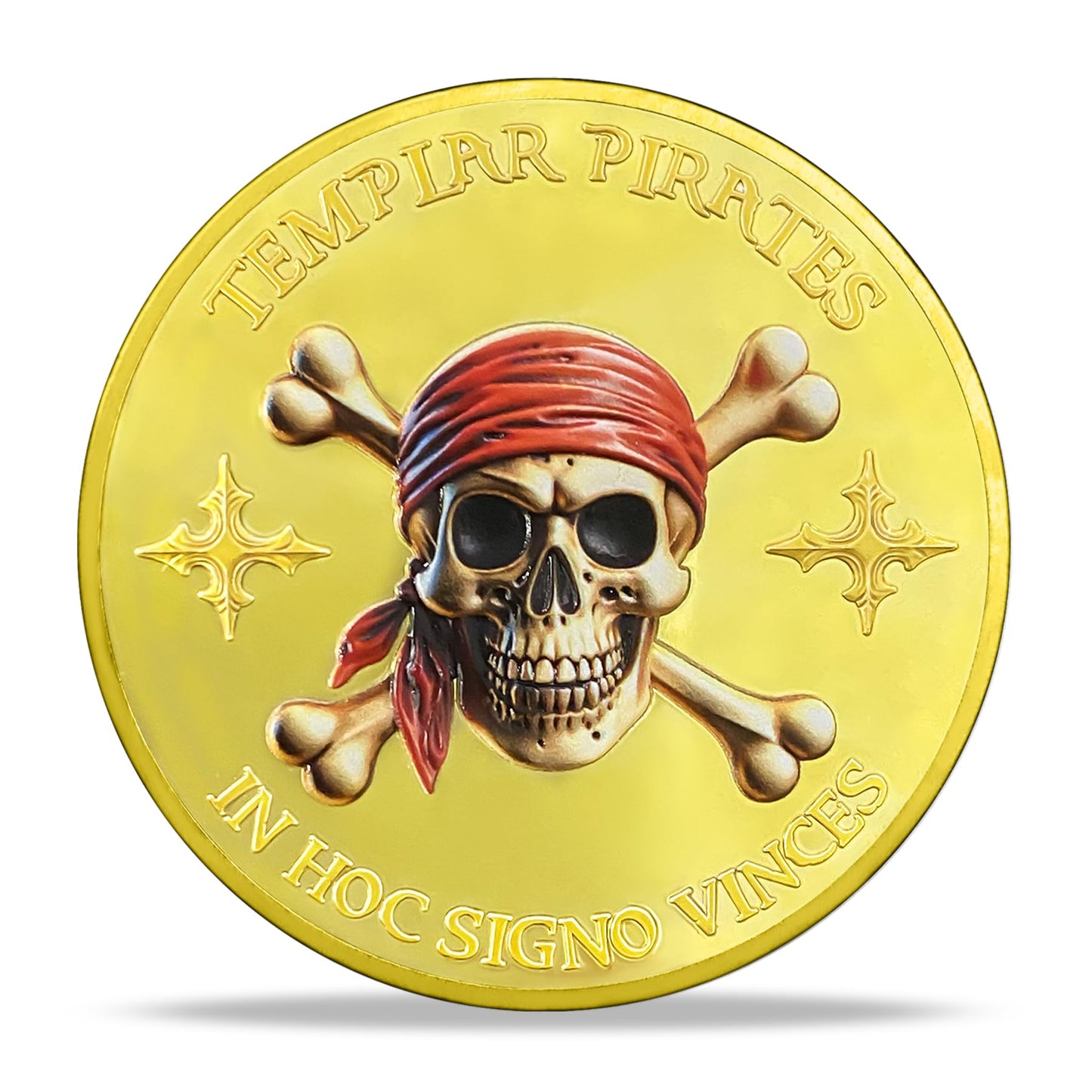 Knights Templar Challenge Coin (Pirate) mysite