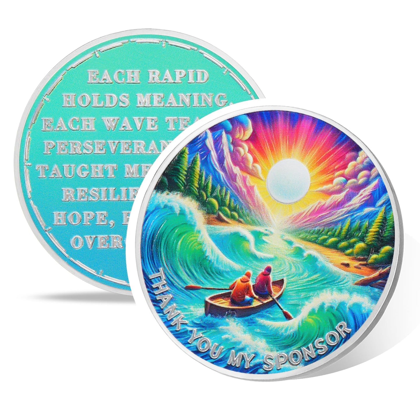 Thank You My Sponsor Sobriety Coin mysite