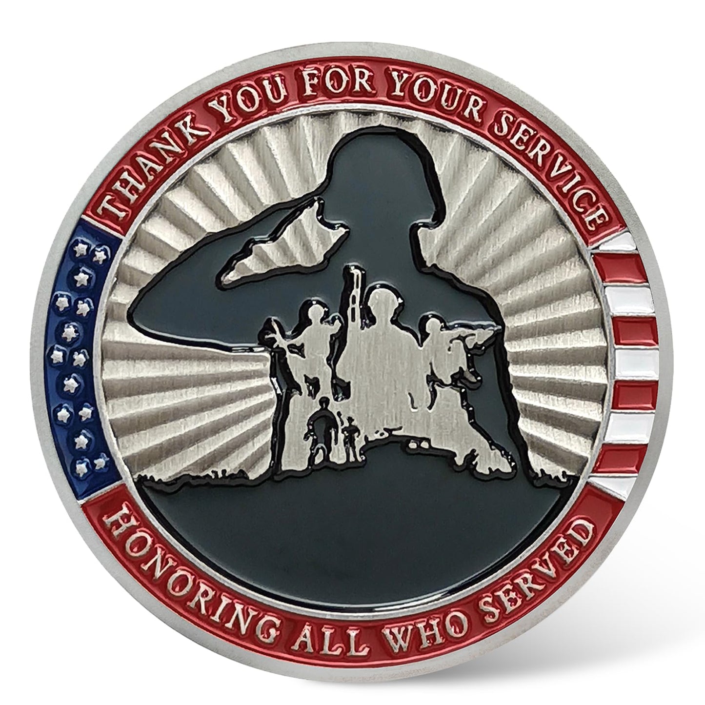 Thank You for Your Service Military Veterans Challenge Coin mysite