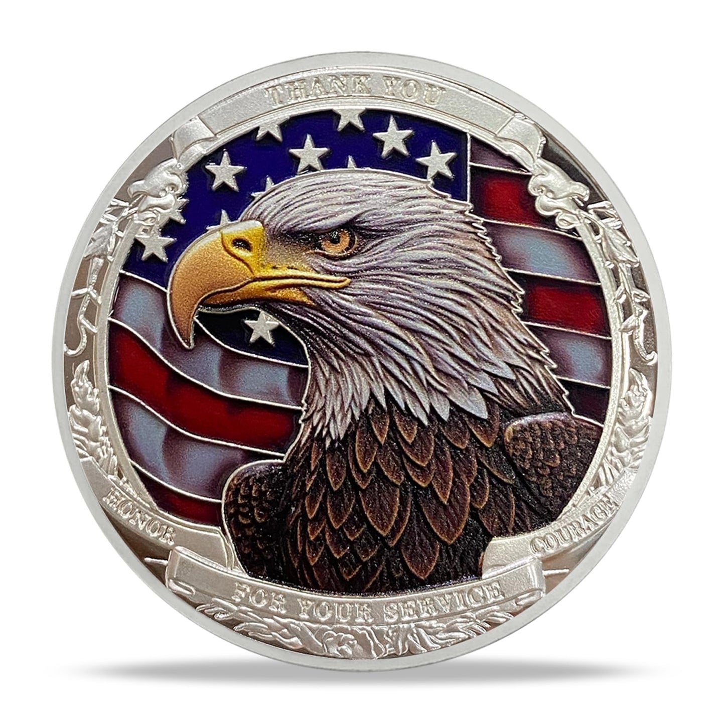 Thank You for Your Service Challenge Coins for Veterans mysite