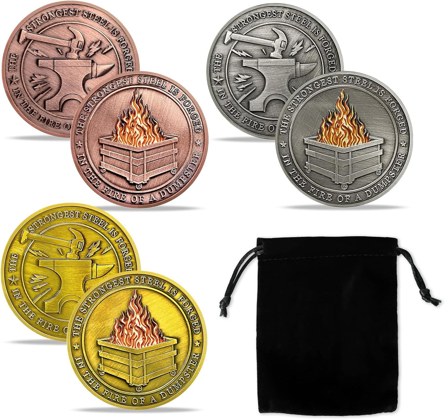 Hilarious Medallion for Staff Dumpster Fire Coin mysite