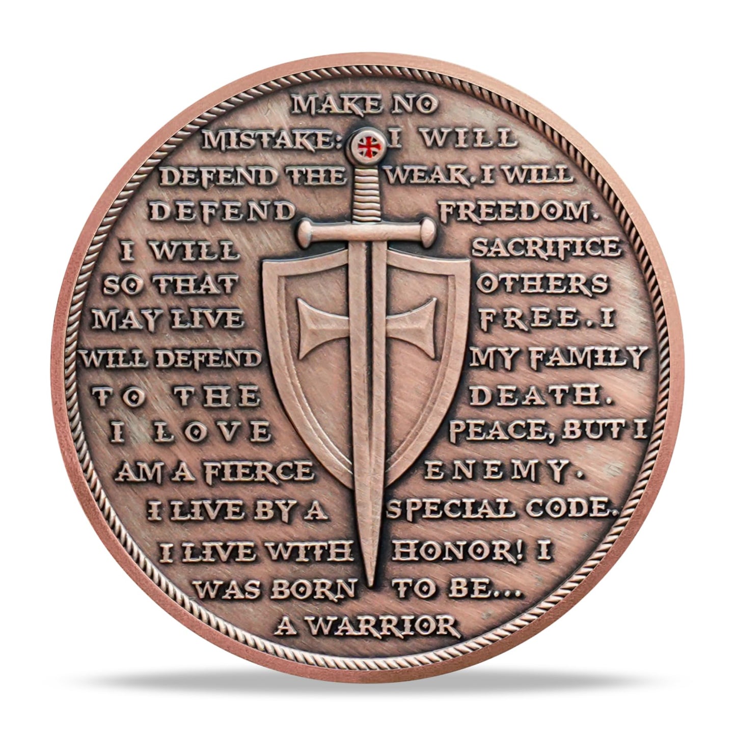 Knight and Lion Challenge Coin mysite