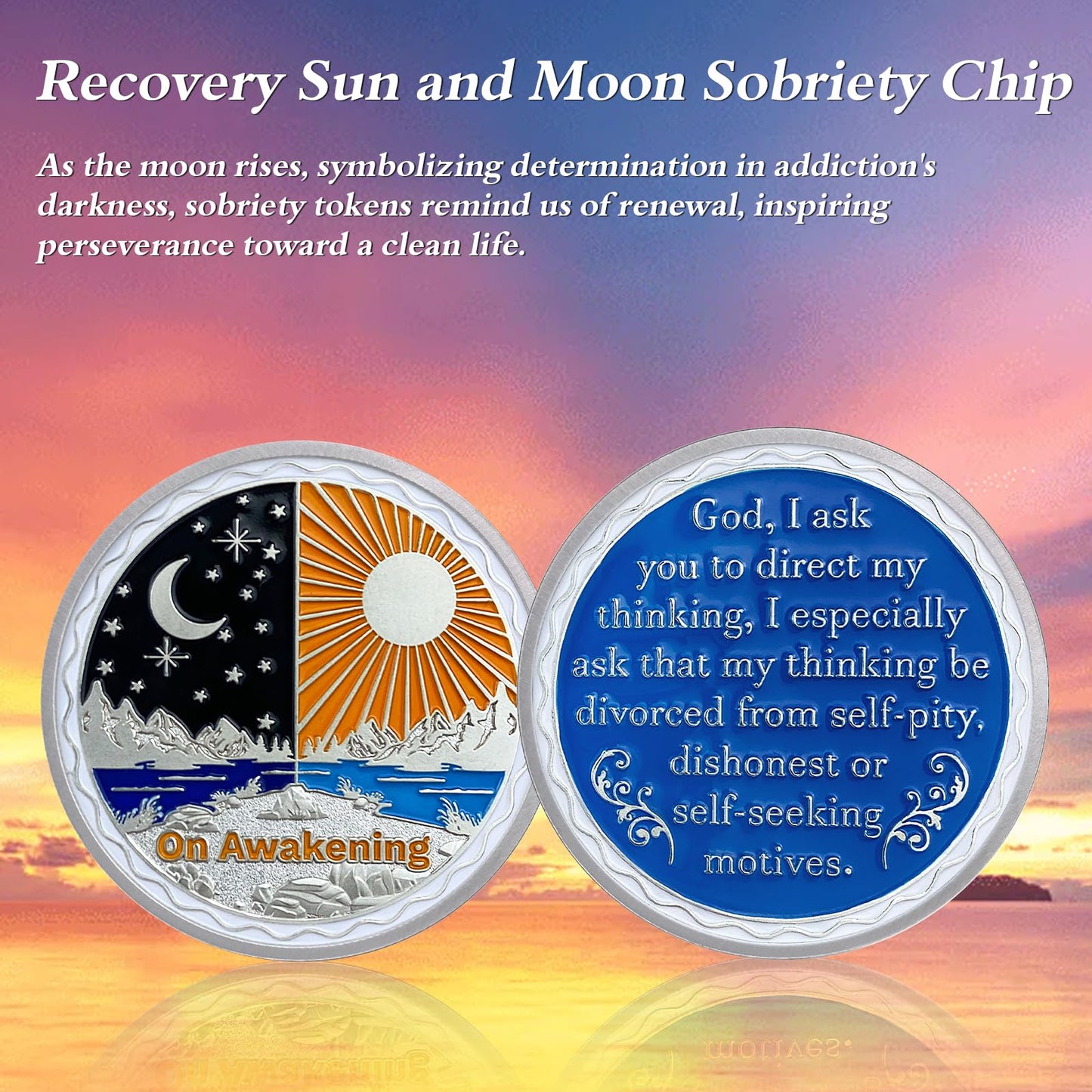 Recovery Sun and Moon Sobriety Coin mysite