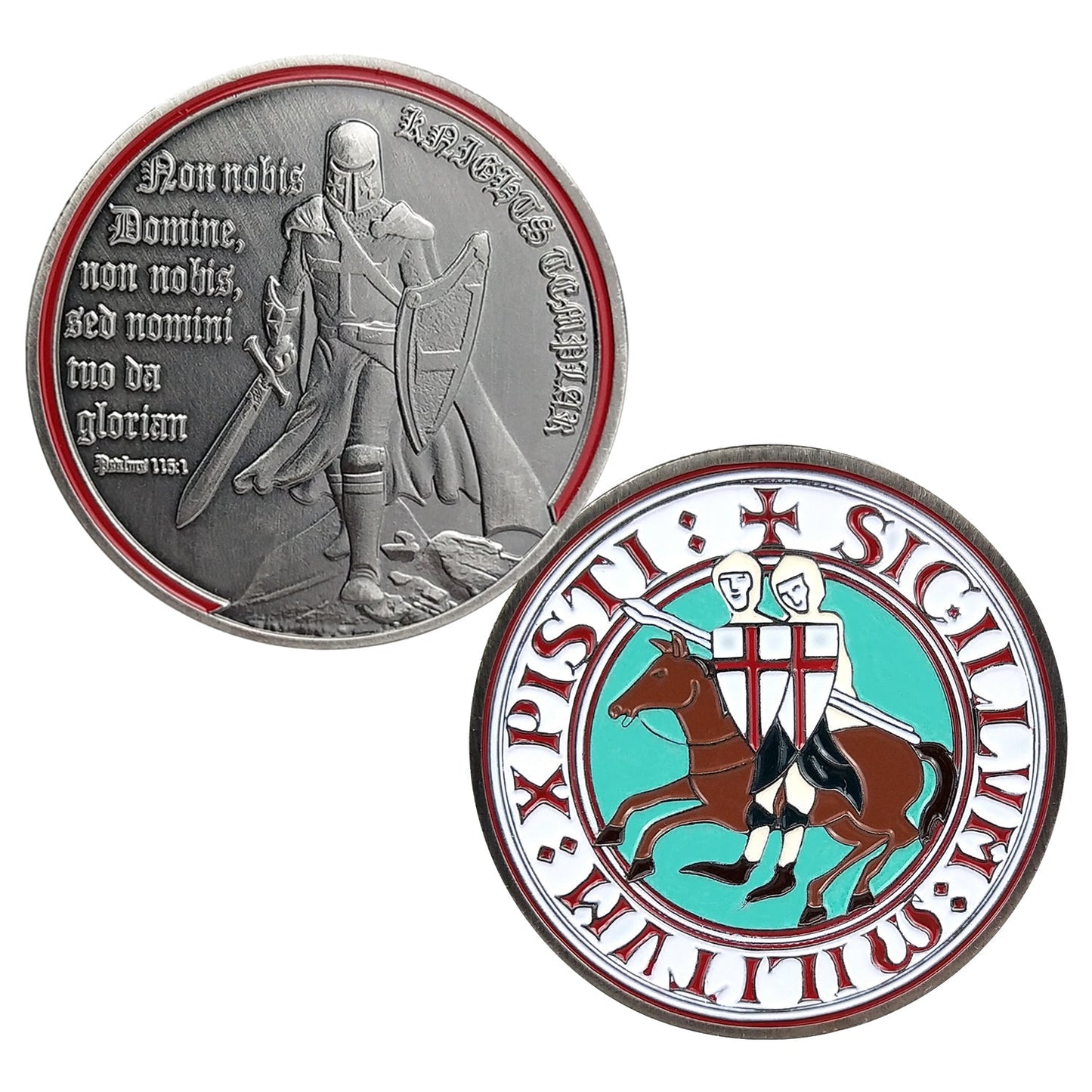 Knights Templar Challenge Coin 4 Style mysite