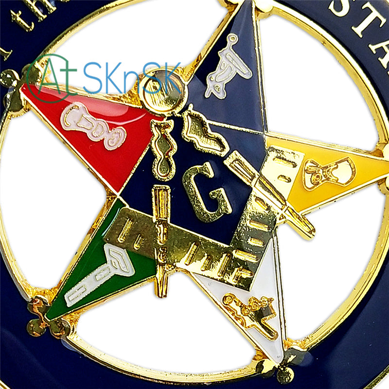 Masonic Order of the Eastern Star Car Auto Emblem mysite