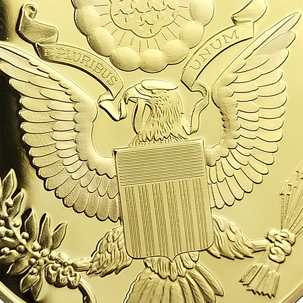 The Great Seal of the United States Challenge Coin decowoodo