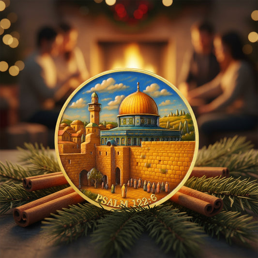 Jerusalem Peace Commemorative Christian Challenge Coin mysite