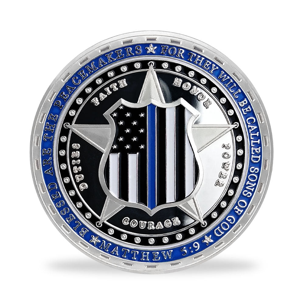 Sheriff & K9 Challenge Coin Law Enforcement Shield Badge Police Collectible Medallion mysite