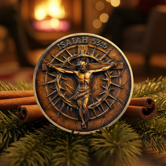 Jesus Christ Sacrifice Challenge Coin mysite