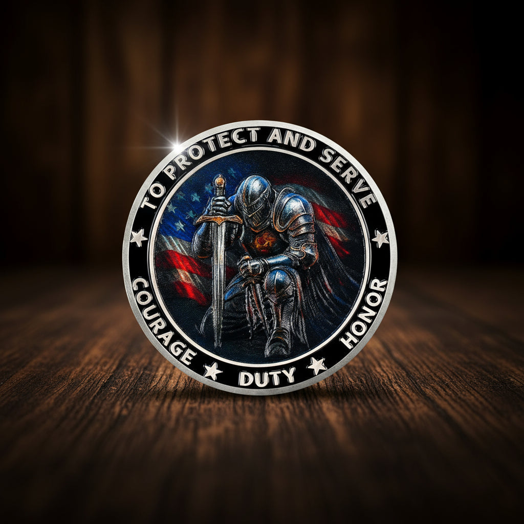 Knight Guardian Challenge Coin mysite