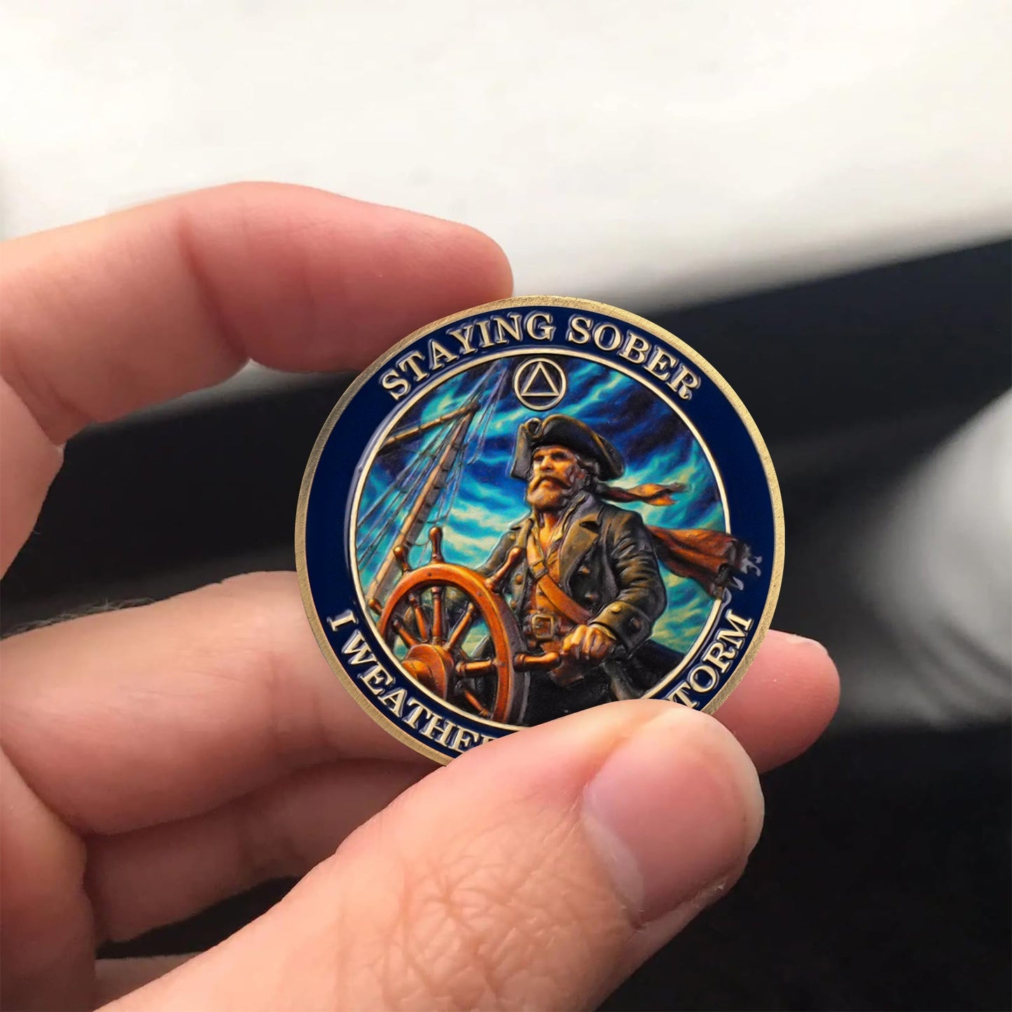 Guided by Light Sobriety Challenge Coin mysite