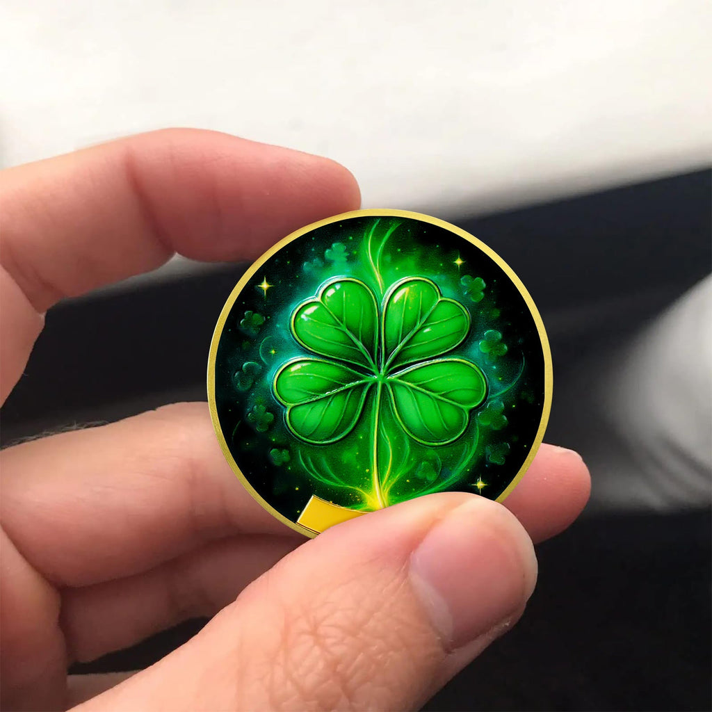 Four-Leaf Clover Sobriety Coin mysite