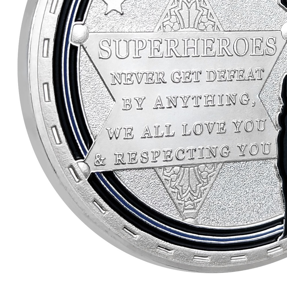 Sheriff & K9 Challenge Coin Law Enforcement Shield Badge Police Collectible Medallion mysite