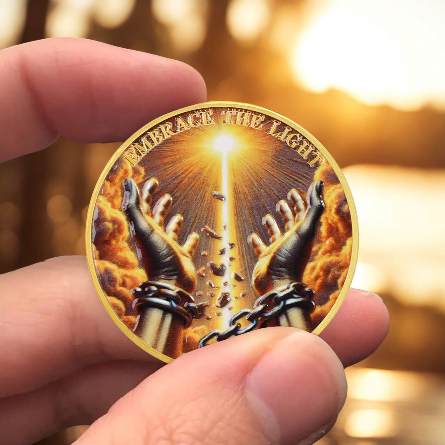 Breaking The Shackles Affirmation Sobriety Coin mysite