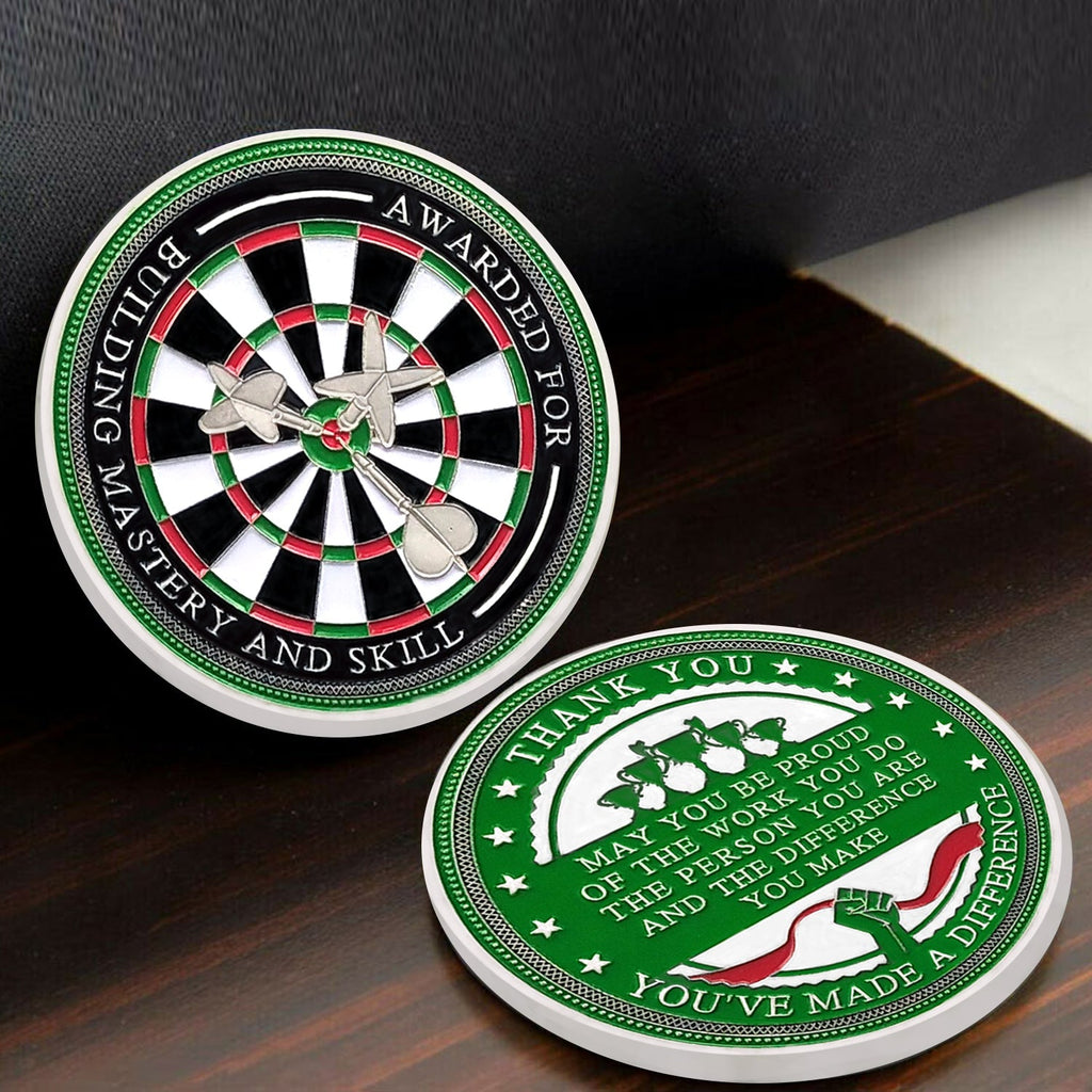 Encouragement Challenge Coin-Employee Appreciation Gifts Inspirational Thank You Coin for Students and Cowokers-Building Mastery and Skill mysite