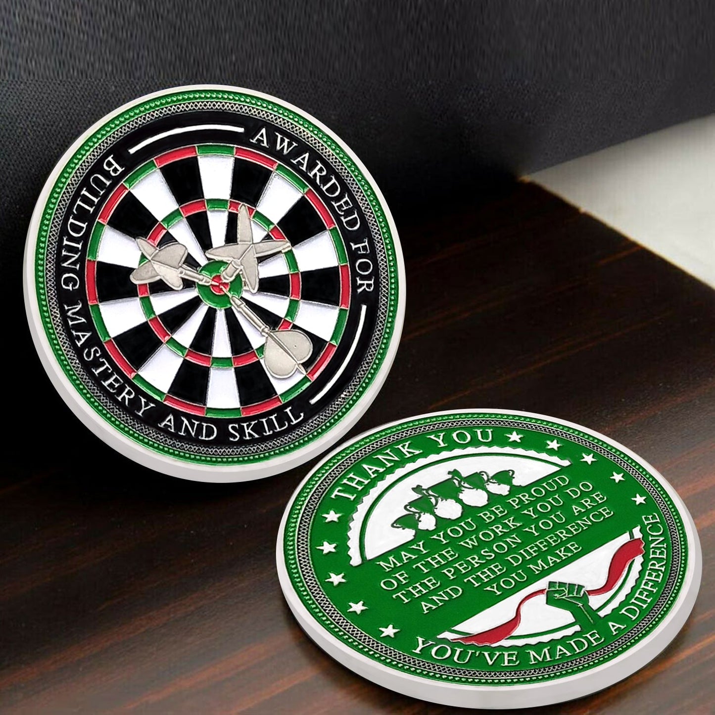 Encouragement Challenge Coin-Employee Appreciation Gifts Inspirational Thank You Coin for Students and Cowokers-Building Mastery and Skill mysite