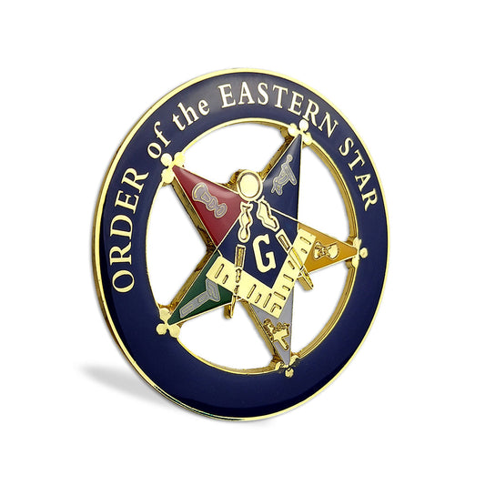 Masonic Order of the Eastern Star Car Auto Emblem mysite