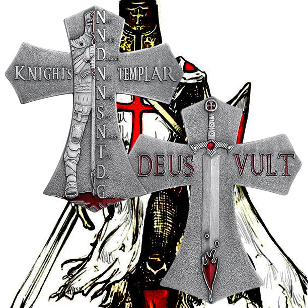 Deus Vult Knights Templar Challenge Coin mysite