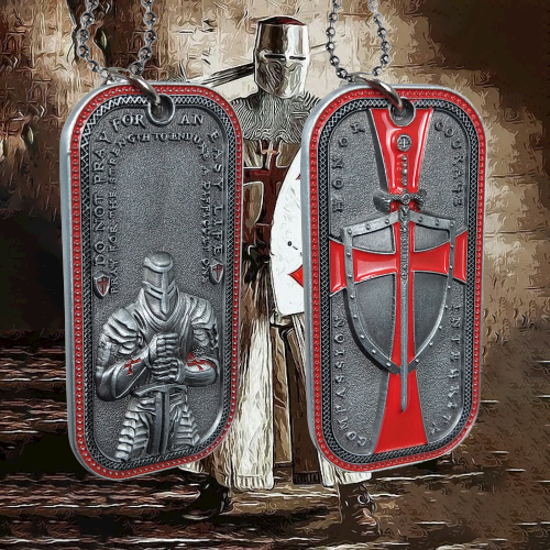 Knights Templar Armor Of God Challenge Coin Gifts for Christian🎁 mysite