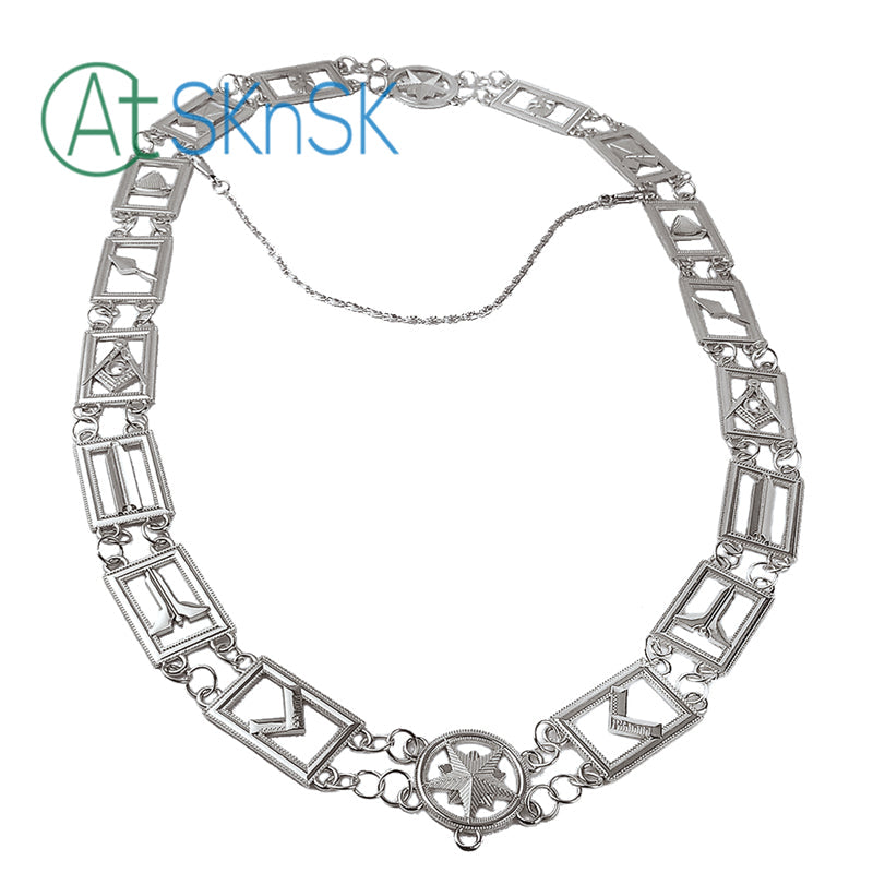 Masonic Blue Lodge Craft Working Tools Chain Collar mysite