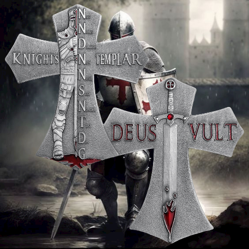 Knights Templar Armor Of God Challenge Coin Gifts for Christian🎁 mysite