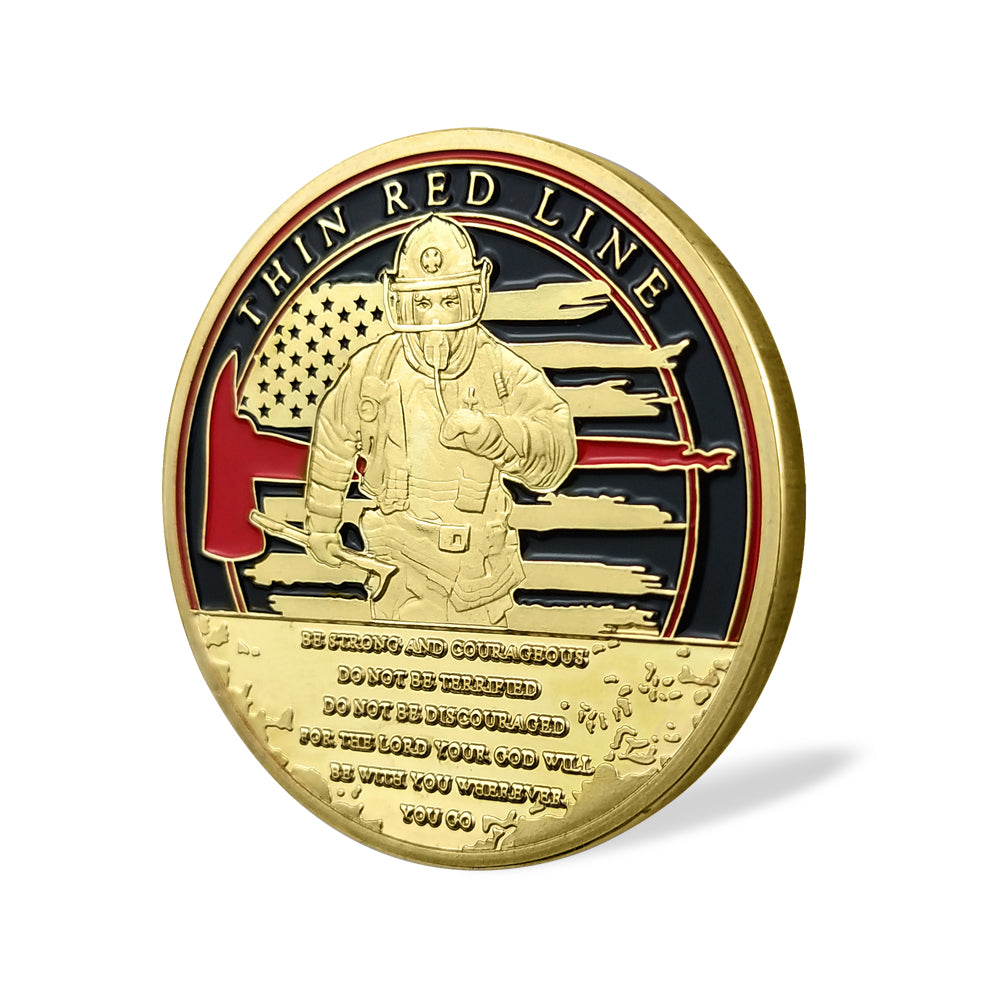 Firefighter Poker Challenge Coin mysite