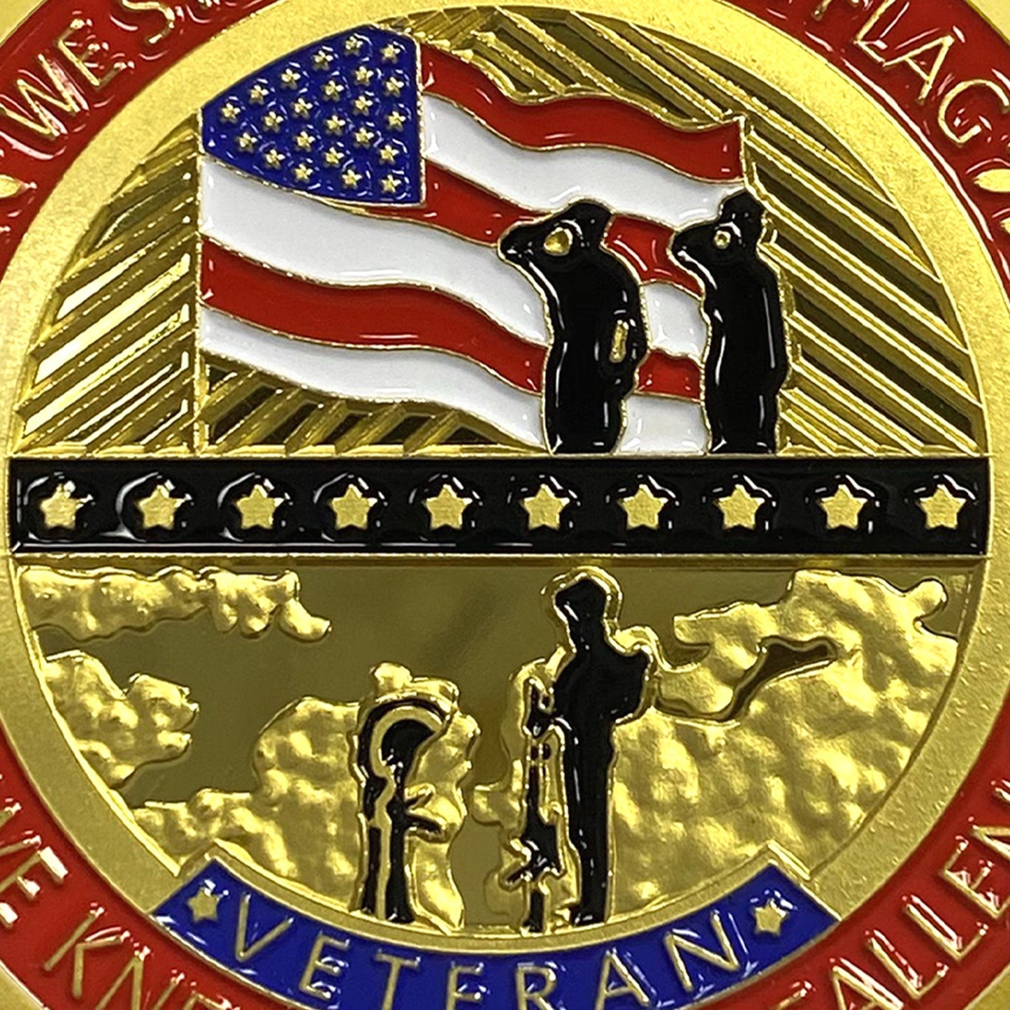 Never Forget Veterans Challenge Coin mysite