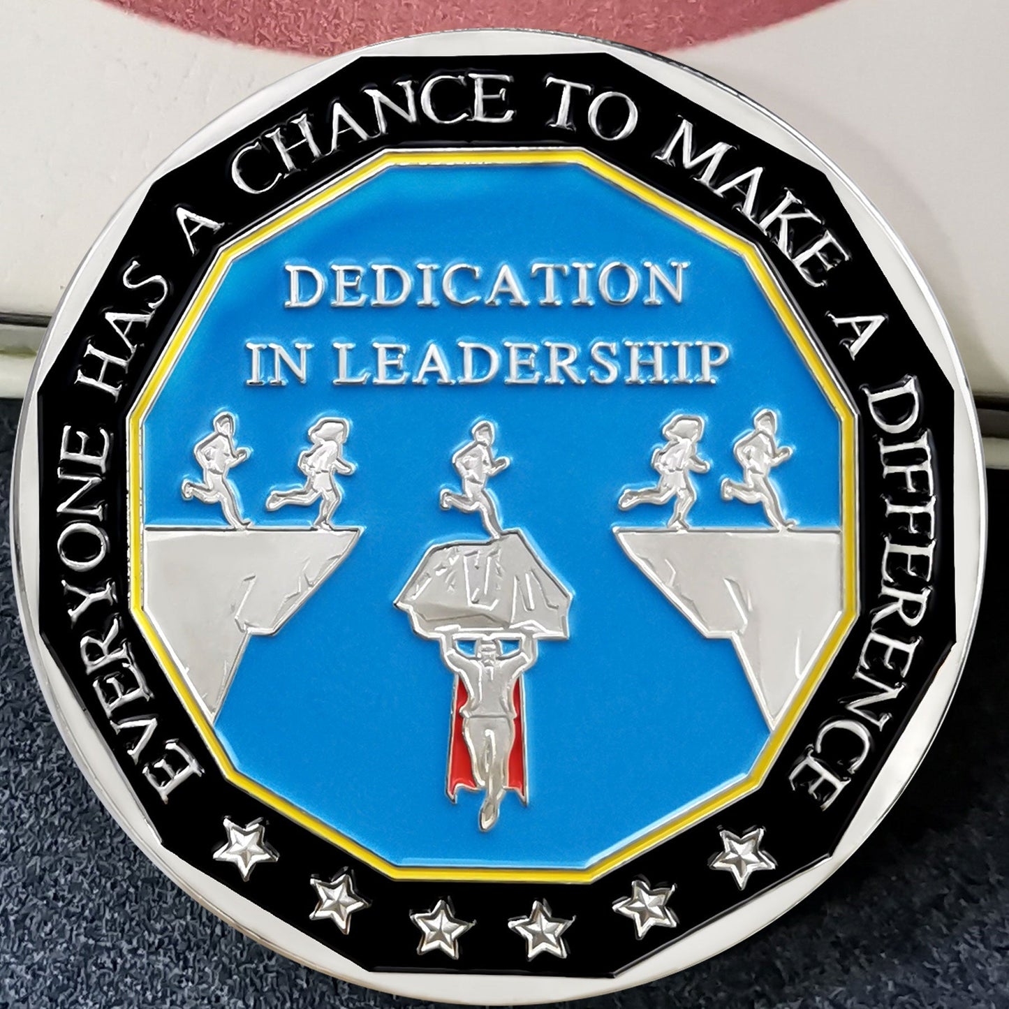 Encouragement Challenge Coin-Employee Appreciation Gifts Inspirational Thank You Coin for Students and Cowokers-Dedication in Leadership mysite