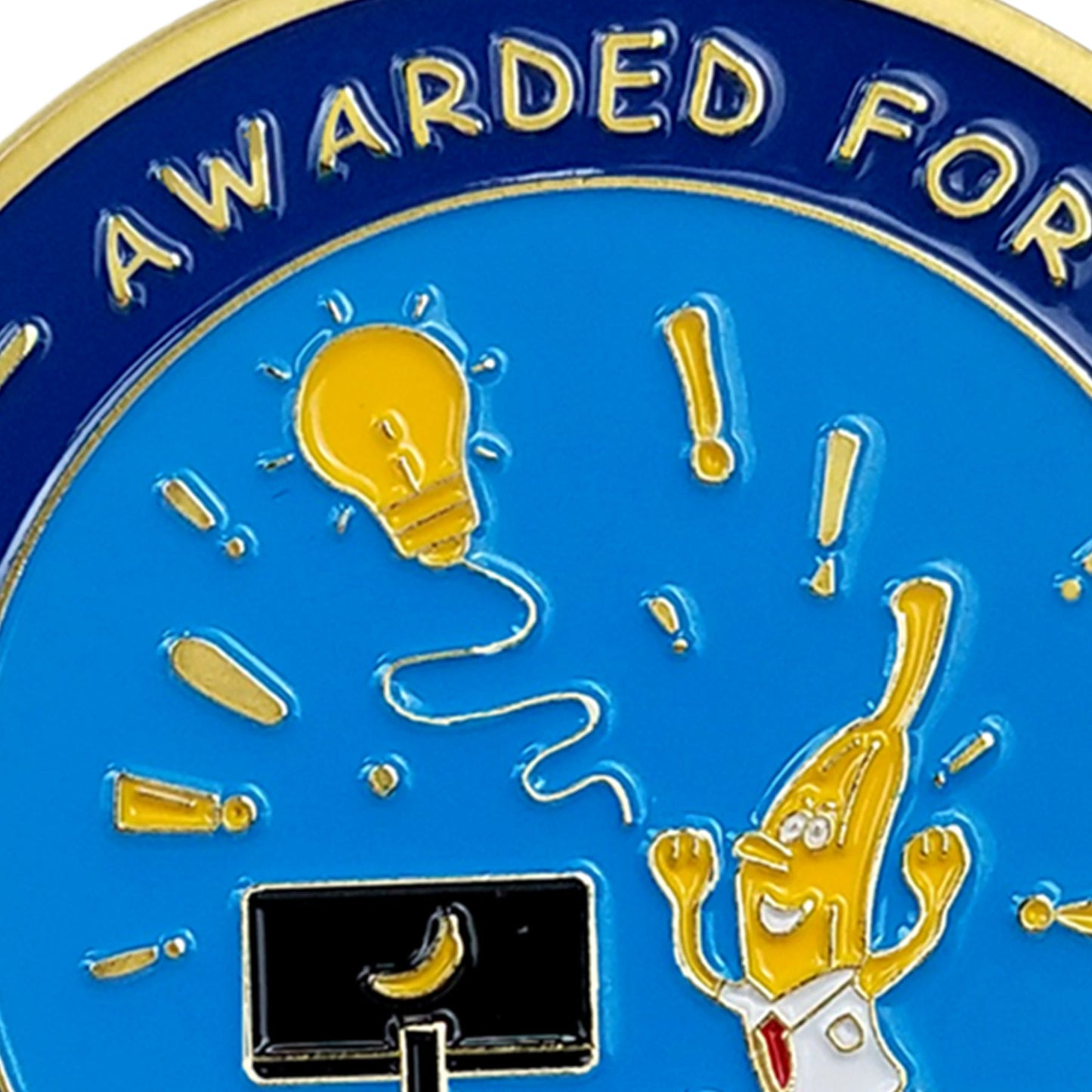 Encouragement Challenge Coin-Employee Appreciation Gifts Inspirational Thank You Coin for Students and Cowokers-Light Bulb mysite