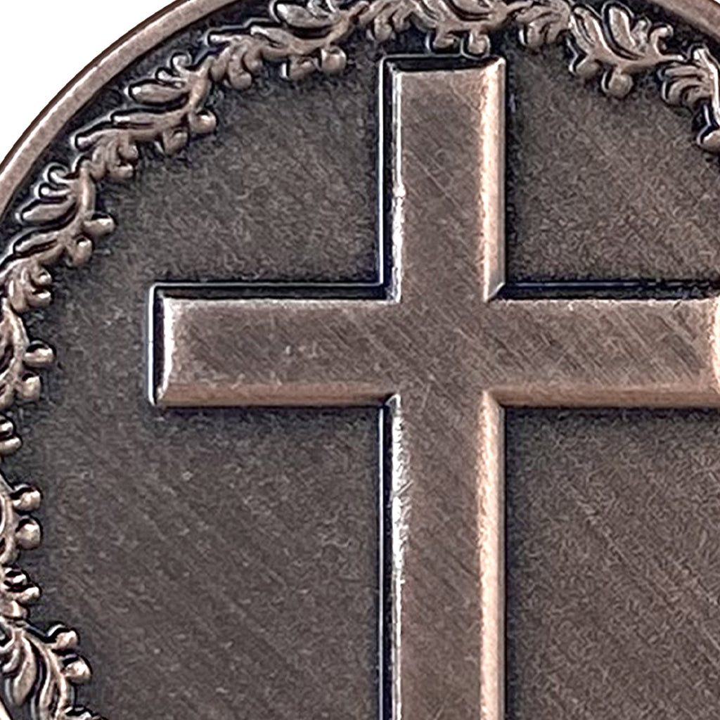 Cross and Faith Metal Game Token Coin mysite