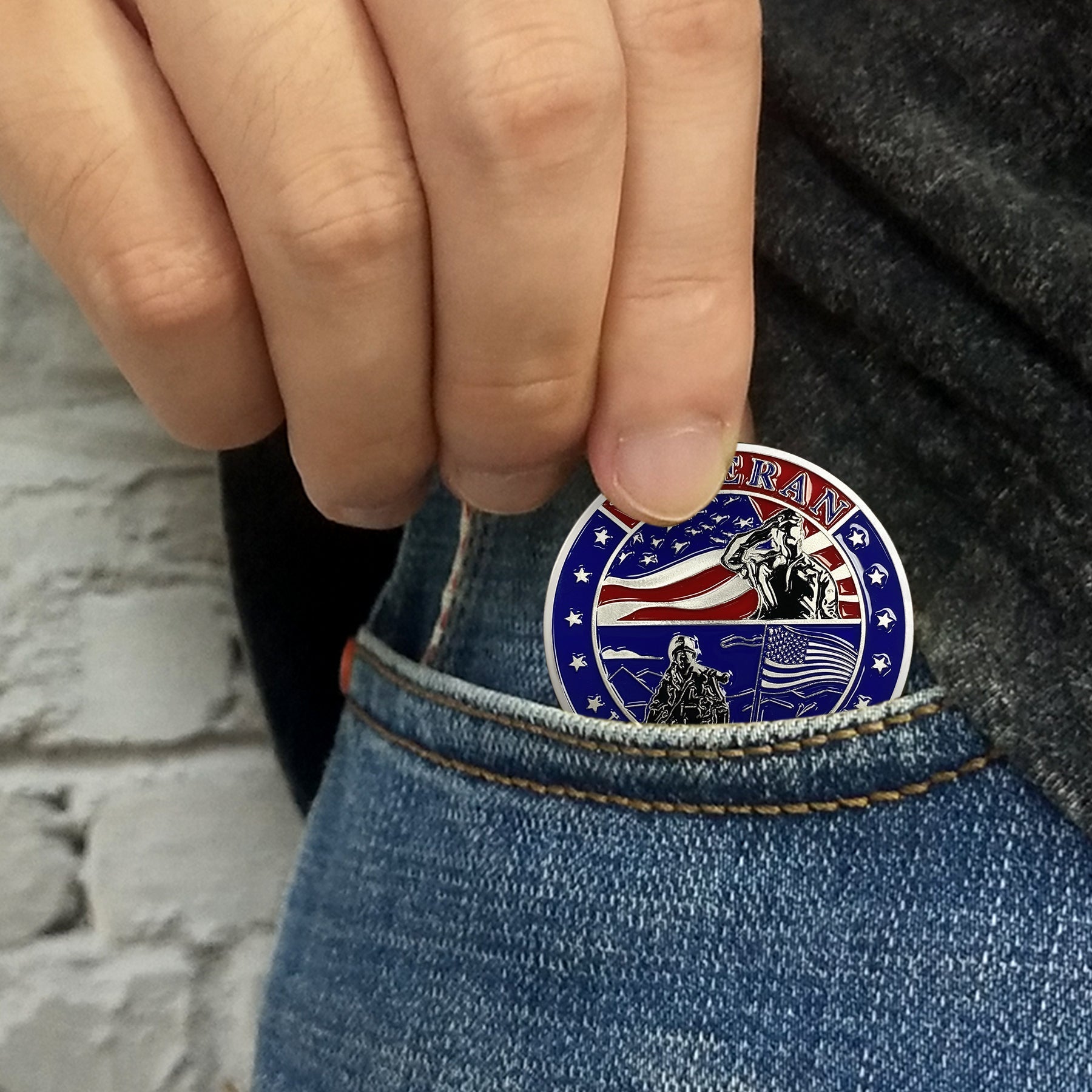 Veteran Challenge Coins-Thank You For Your Service mysite