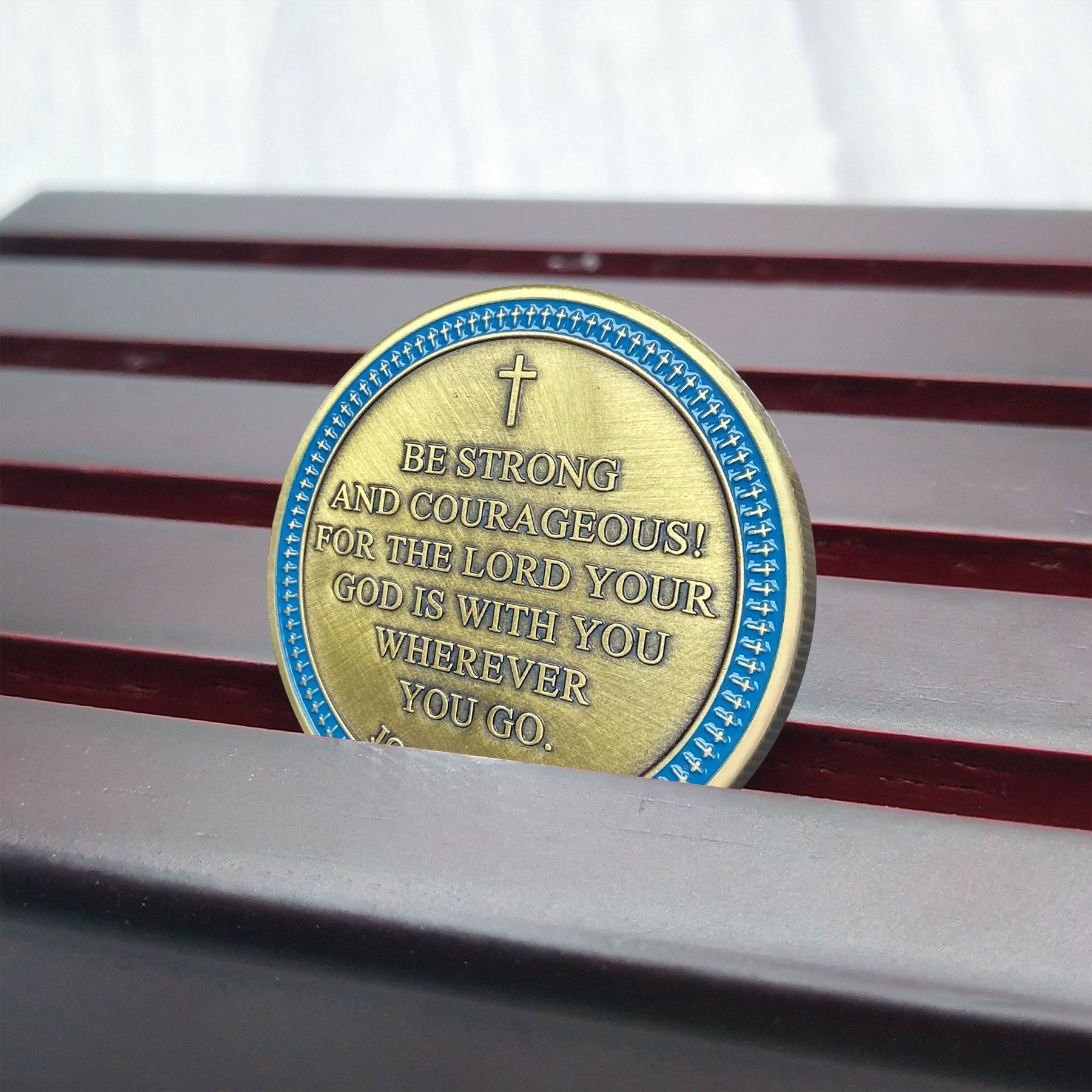 Lion of Judah Crosses Challenge Coin mysite