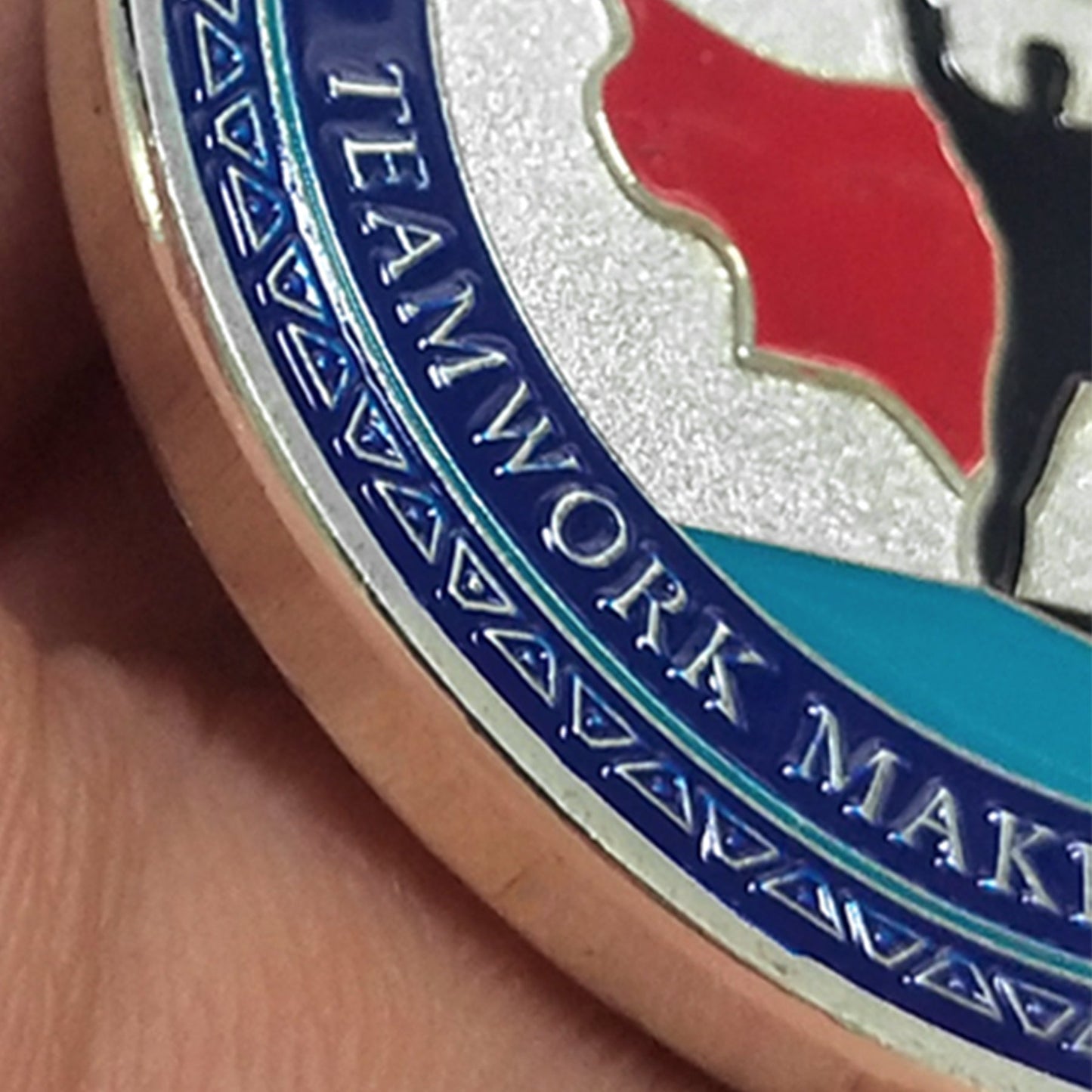 Encouragement Challenge Coin-Employee Appreciation Gifts Inspirational Thank You Coin for Students and Cowokers-Team Superman mysite
