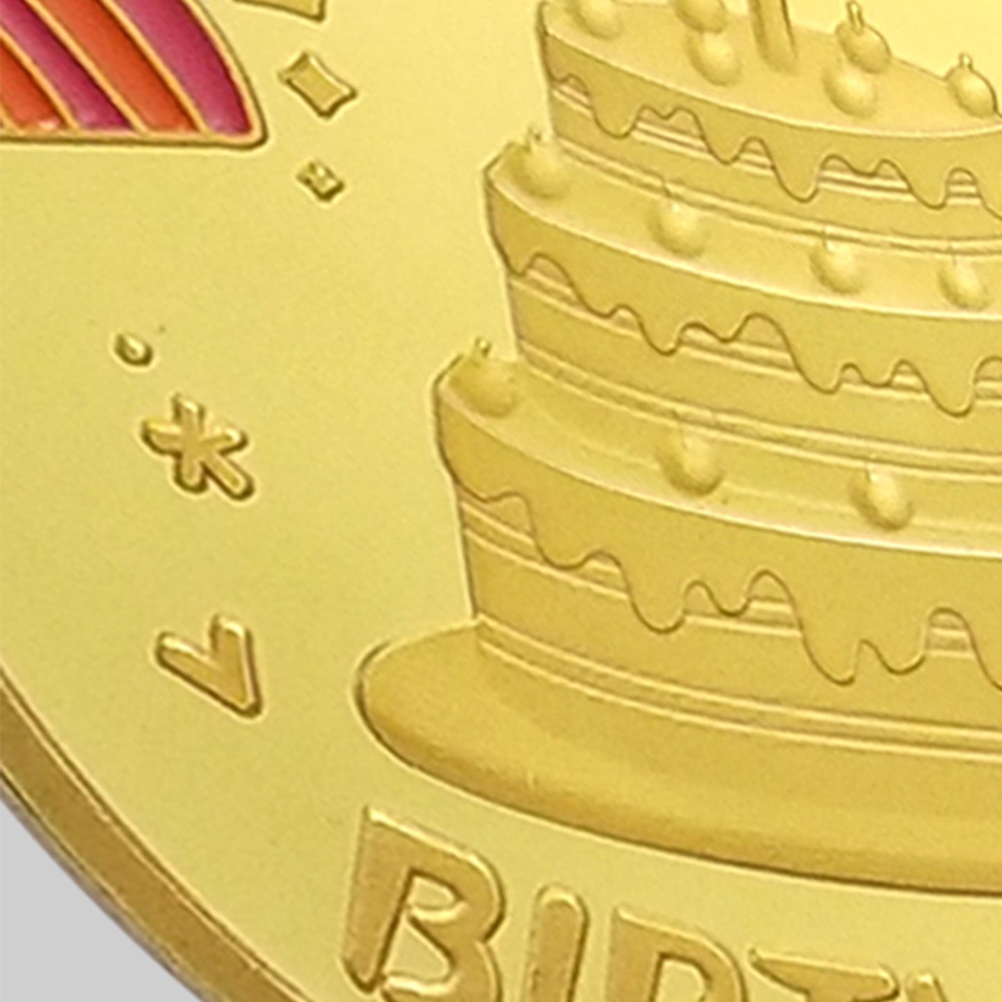 Happy Birthday Coin -Laughing and crying cake mysite