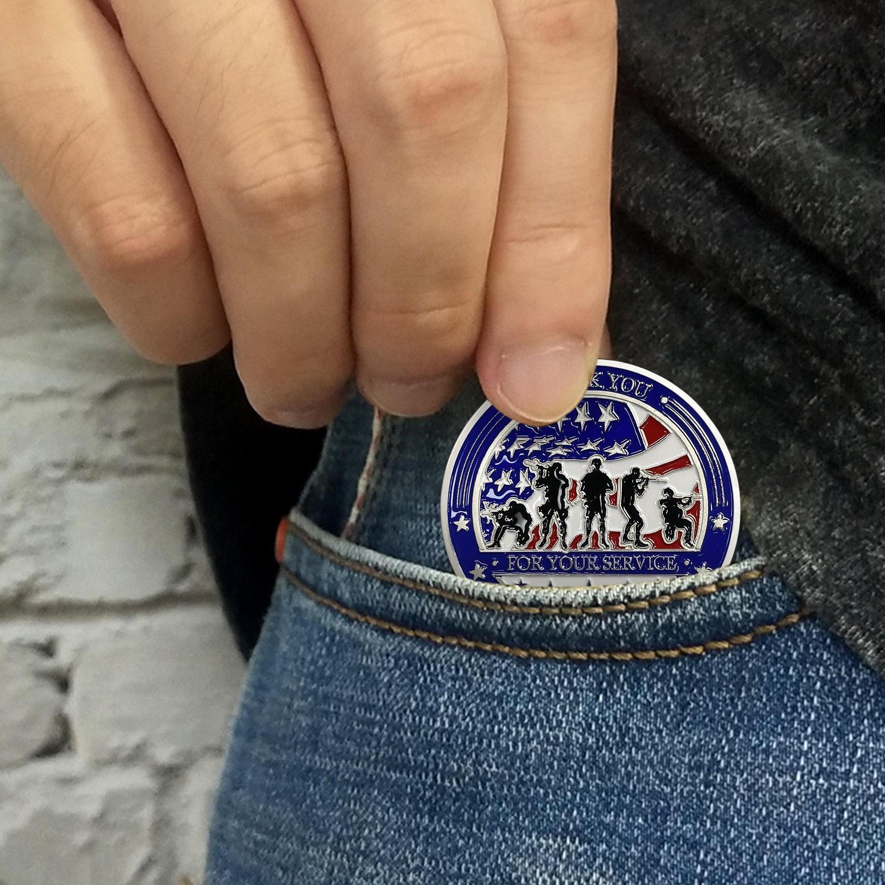 Us Army Challenge Coin-Silver plating mysite