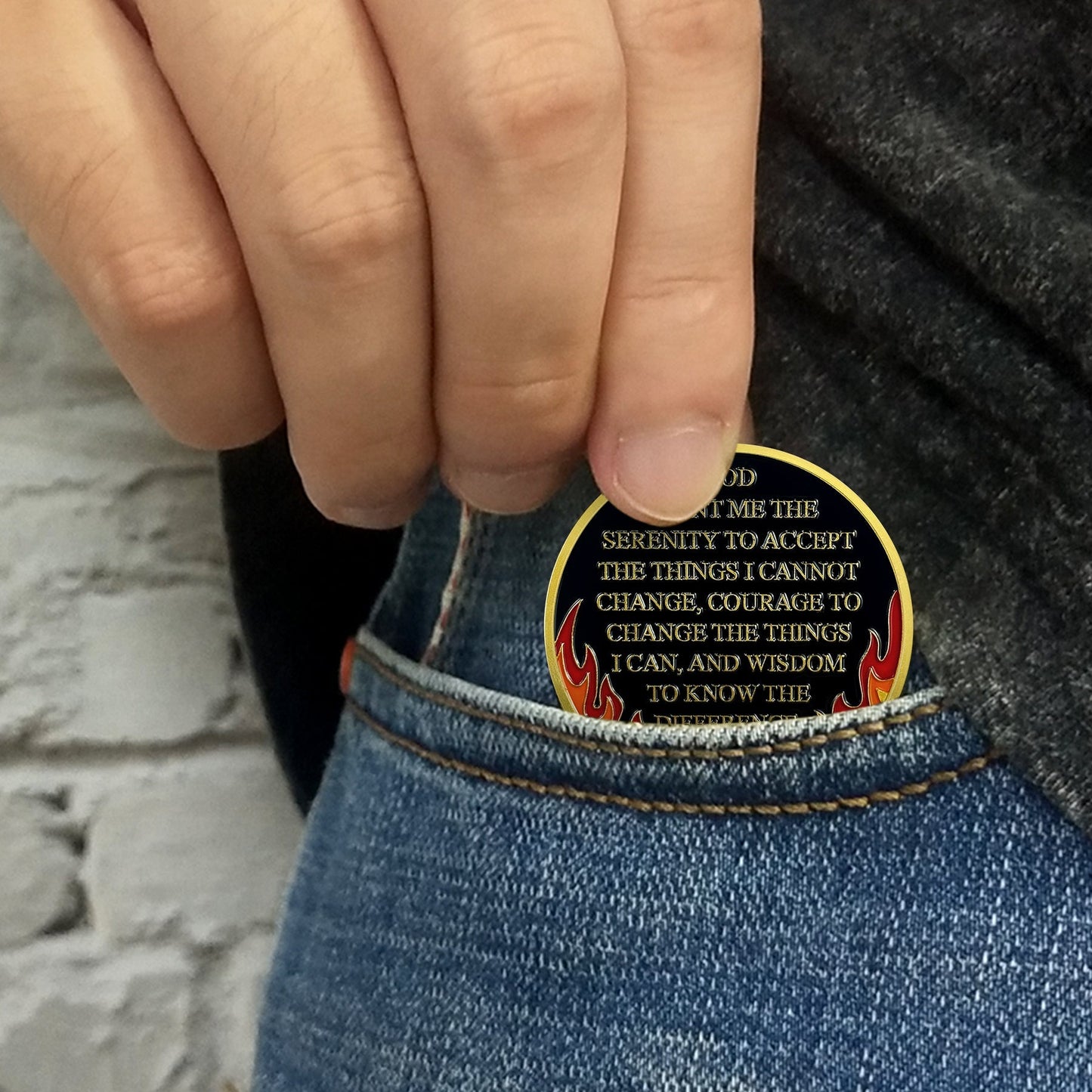 Reborn Phoenix Inspiring Challenge Coin Gift Home Furnishing Coin mysite