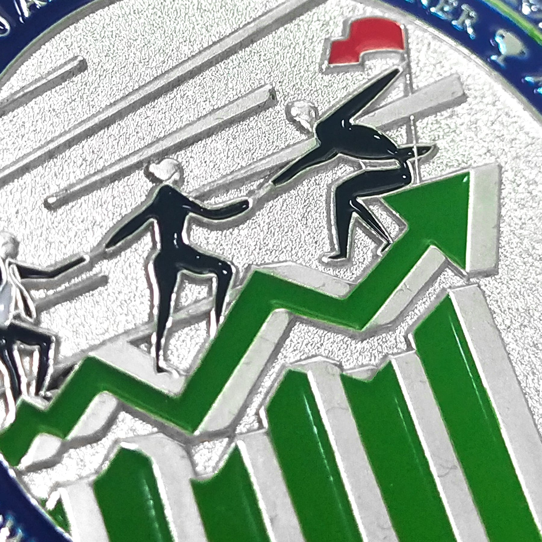 Encouragement Challenge Coin-Employee Appreciation Gifts Inspirational Thank You Coin for Students and Cowokers-Green Arrow mysite