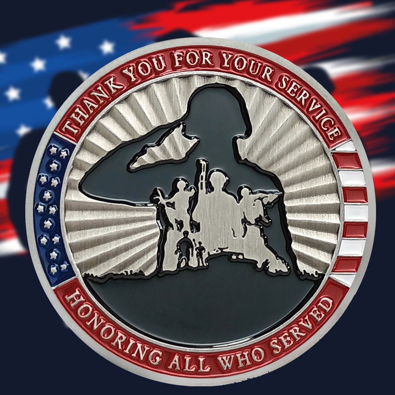 Military Challenge Coin Retirement Gift mysite