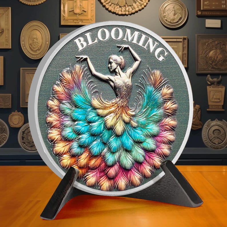 Blooming & Awakening Dancing Life Sobriety Coin mysite