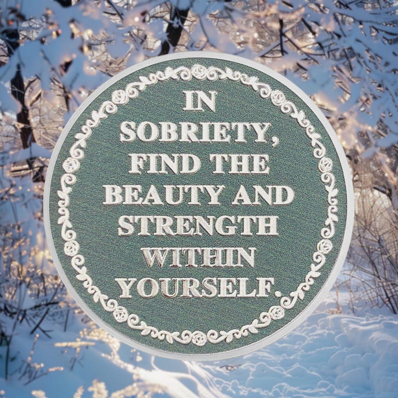Blooming & Awakening Dancing Life Sobriety Coin mysite